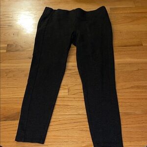 LOFT Charcoal Knit Pants